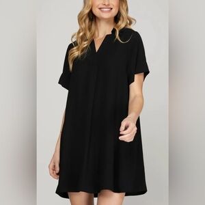 Time and Tru Black Dress - Size 10 - New, No Tags!